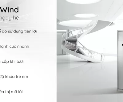 Máy lạnh tủ đứng Gree GVC42AH-M1NNA5A - Ảnh 2