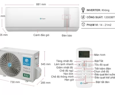 Máy lạnh Casper 2 HP LC-18FS32 Mẫu 2021 - Ảnh 5