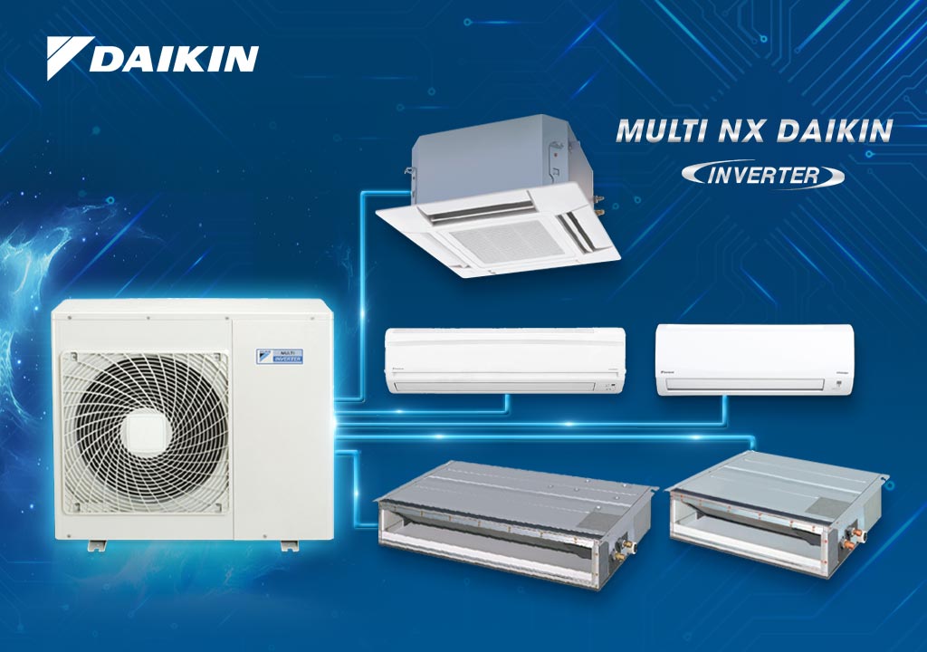 hệ thống Dàn lạnh Âm Trần Multi NX Daikin