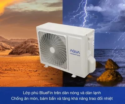 Máy lạnh Aqua Inverter 1 HP AQA-KCRV10TK - Ảnh 8