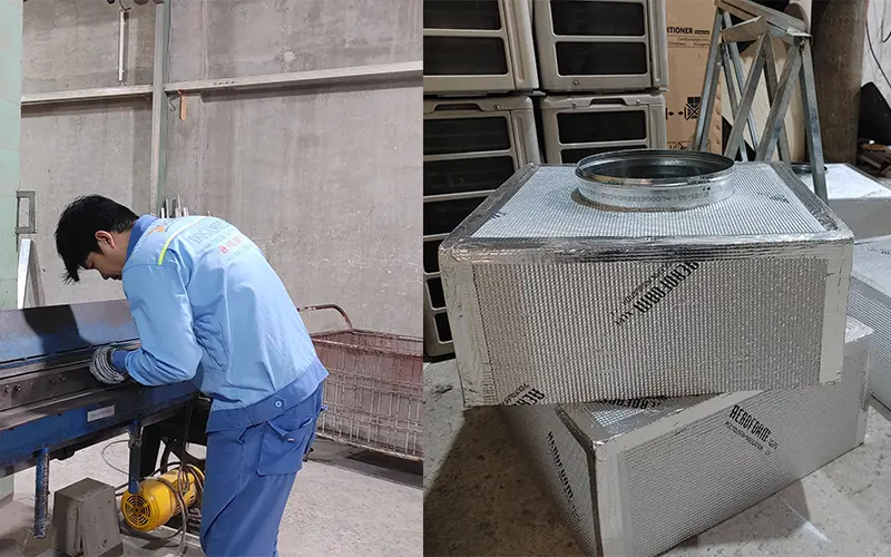 Dosamec san xuat hop gio dieu hoa