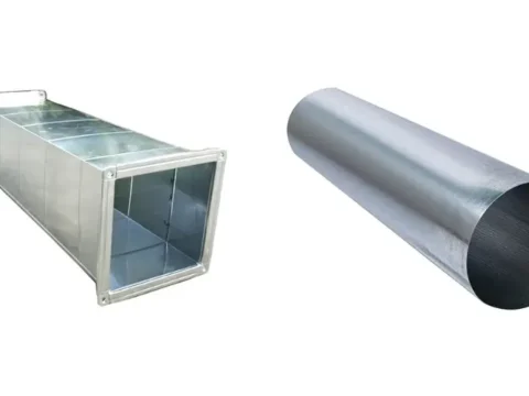 tong quan ve ong gio vuong va ong gio tron trong he thong hvac
