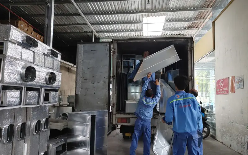 Đóng gói, vận chuyển và giao hàng