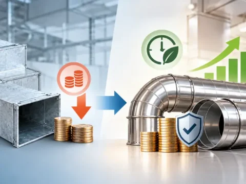 Chi phí ống gió inox: Đầu tư ban đầu hay hiệu quả lâu dài quan trọng hơn?